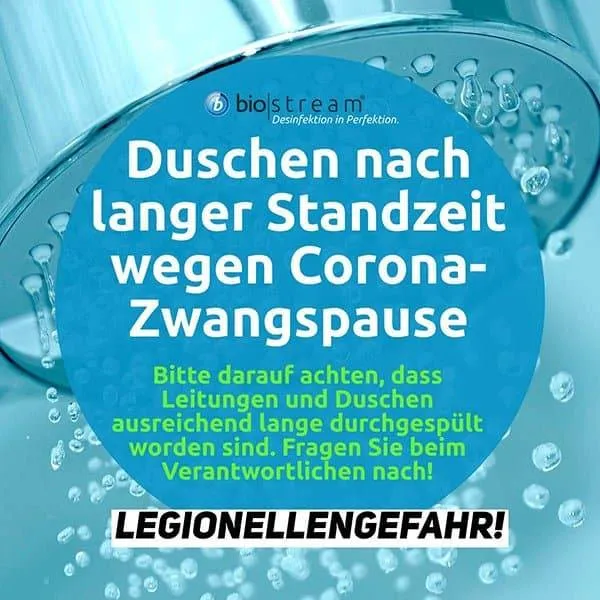Gefahr durch Legionellen Gefahr durch Legionellen
